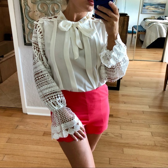 Simply Couture Tops - NWT Simply Couture White Designer Top